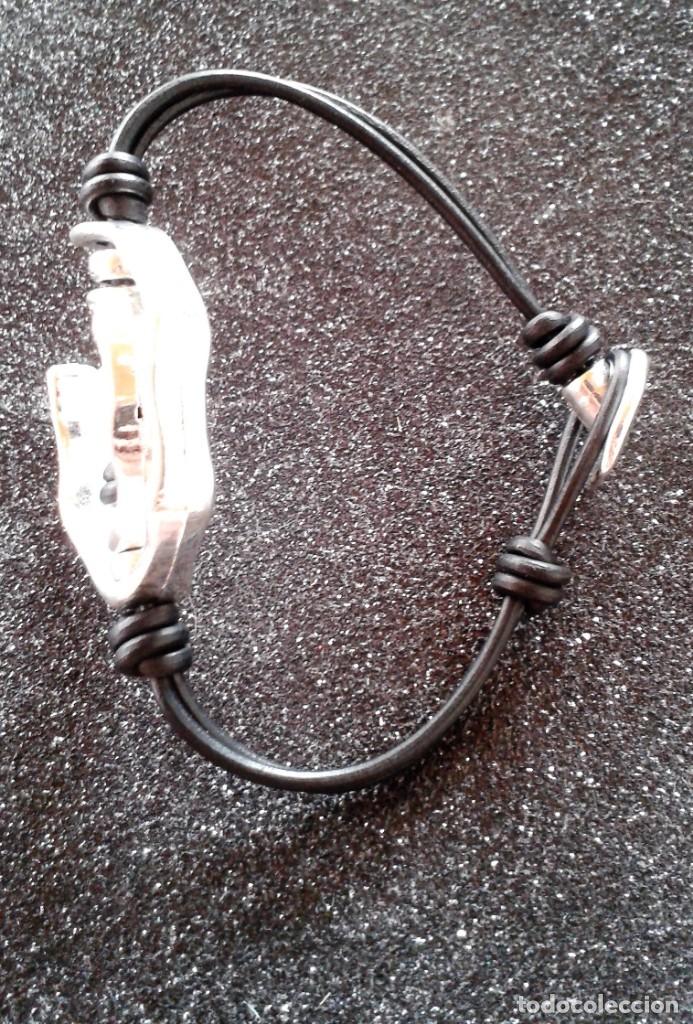 Joyeria: PULSERA PLATEADA CON PERLA S&Iacute;MIL A FAMOSA MARCA UNO DE... - Foto 3