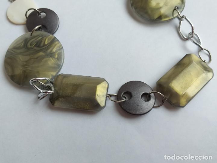 Joyeria: Collar antiguo. Combinaci&oacute;n de elementos. 68 CM - Foto 3