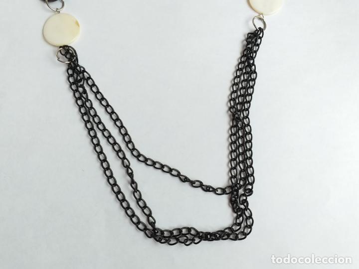 Joyeria: Collar antiguo. Combinaci&oacute;n de elementos. 68 CM - Foto 5