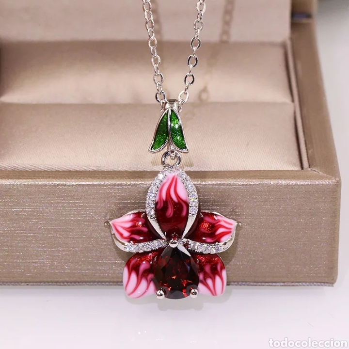 Schmuck: Collar Flor ENV&Iacute;O GRATIS!!