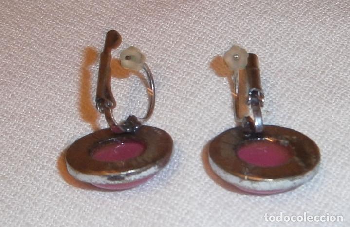 Joyeria: pendientes con piedra color tierra - Foto 2