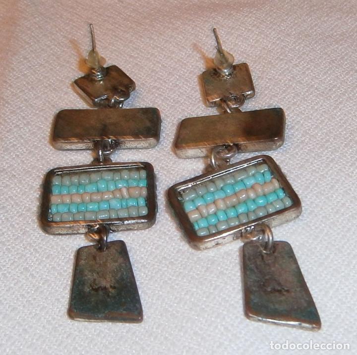 Joyeria: pendientes largos con abaco - Foto 1