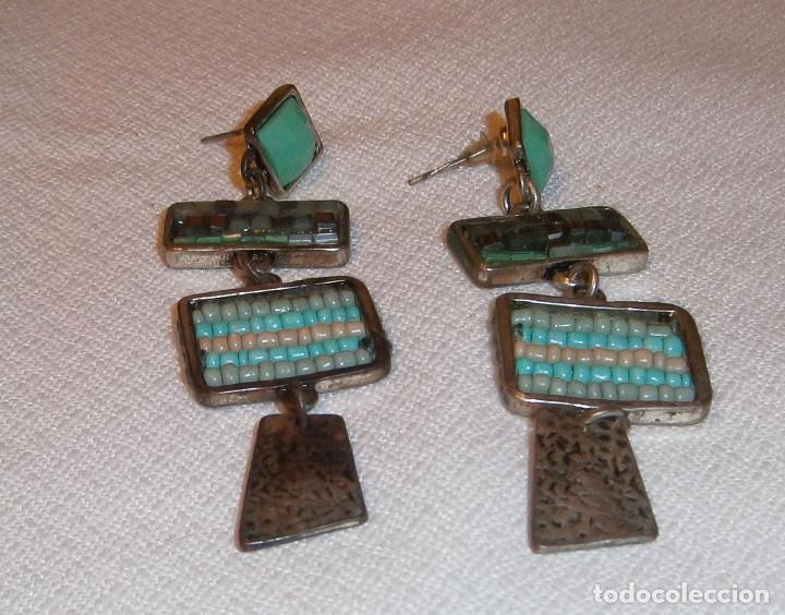Joyeria: pendientes largos con abaco - Foto 2