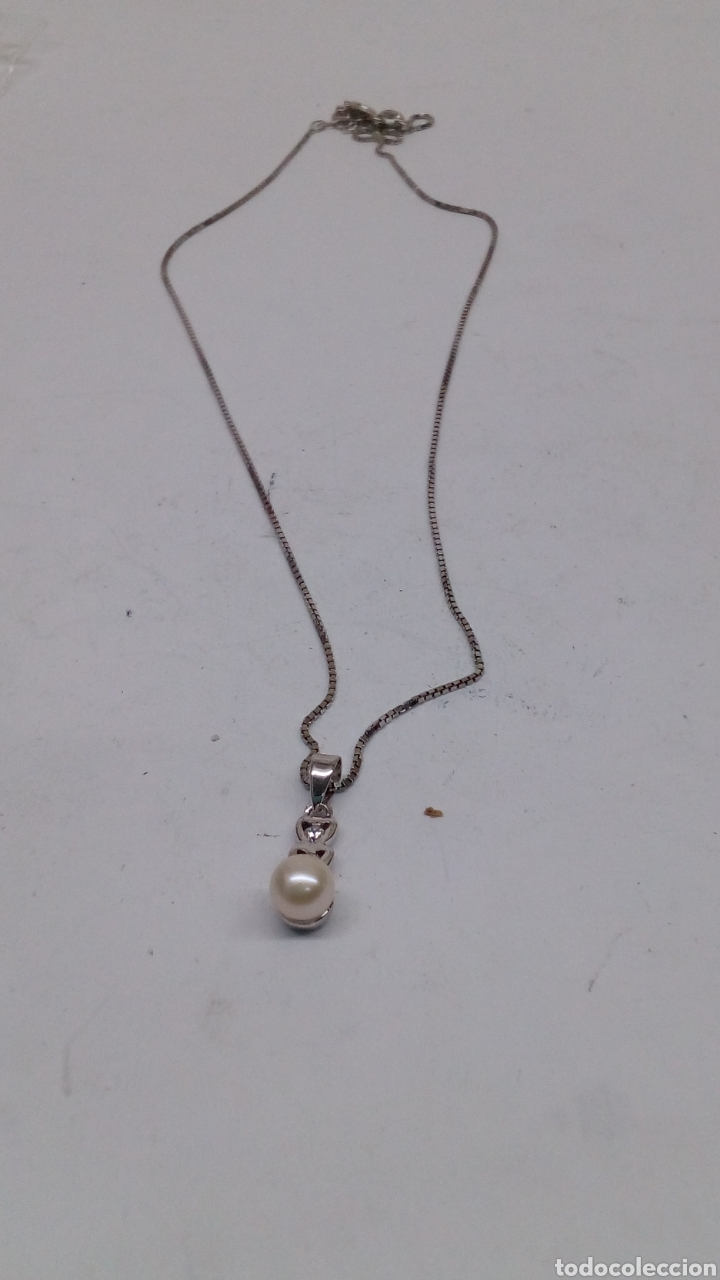 Joyeria: Colgante de plata y perla - Foto 3