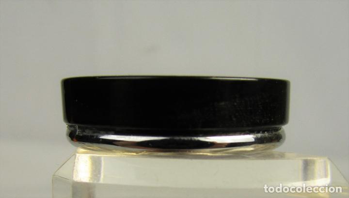 Joyeria: ALIANZA EN ACERO INOXIDABLE Y NEGRO. - Foto 4