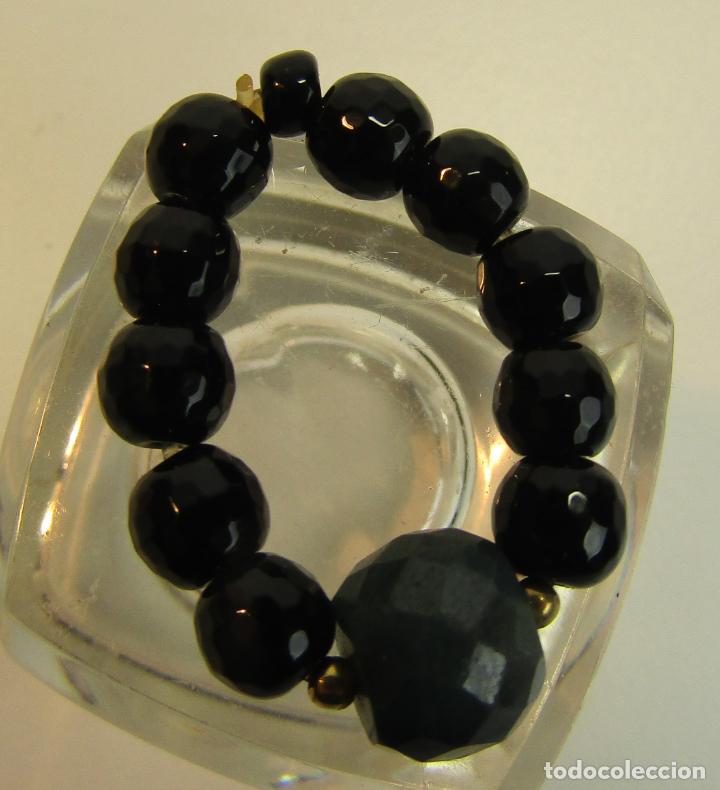 Joyeria: ANILLO EL&Aacute;STICO CON BOLAS FACETADAS DE CRISTAL - Foto 2