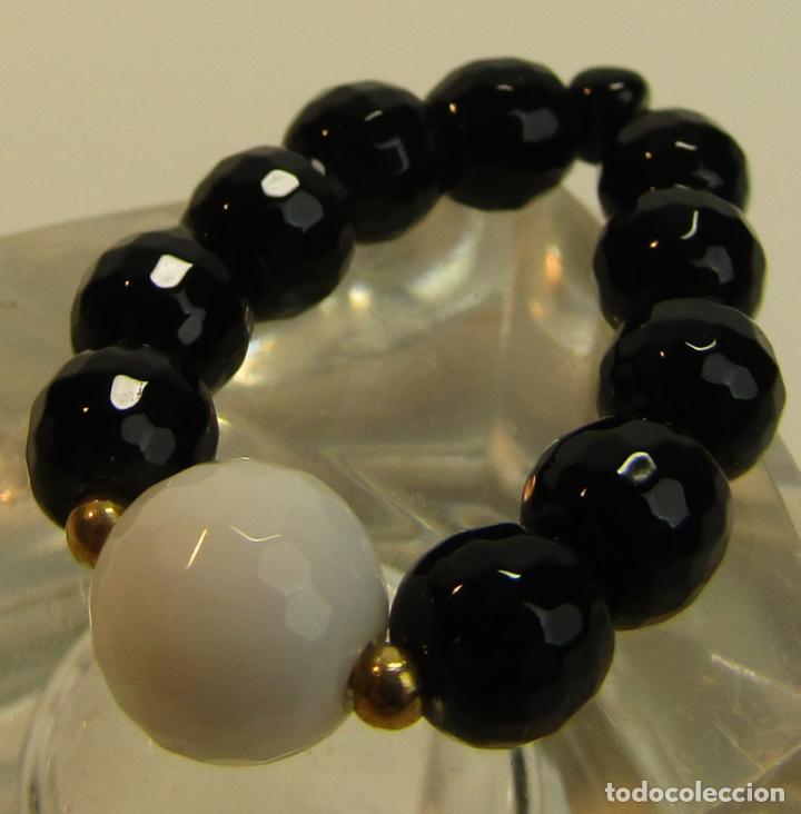 Joyeria: ANILLO EL&Aacute;STICO CON BOLAS FACETADAS DE CRISTAL - Foto 1