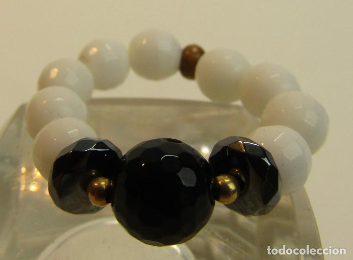 Joyeria: ANILLO EL&Aacute;STICO CON BOLAS FACETADAS DE CRISTAL - Foto 1
