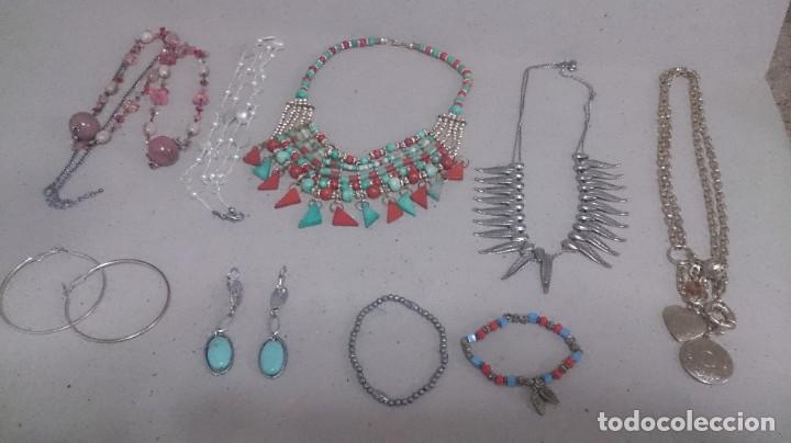 Joyeria: 5 collares 2 pulseras 2 pendientes 175 - Foto 9
