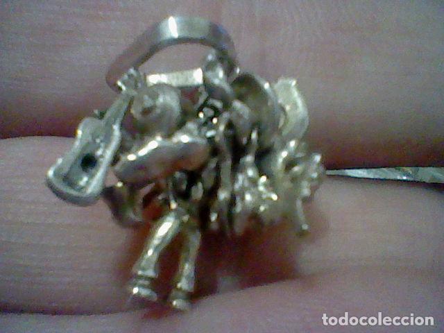 Joalharia: COLGANTE PLATA HOMBRE CON CACHARROS AMULETOS 2 ,5 CMS ALTO PUNZON 925