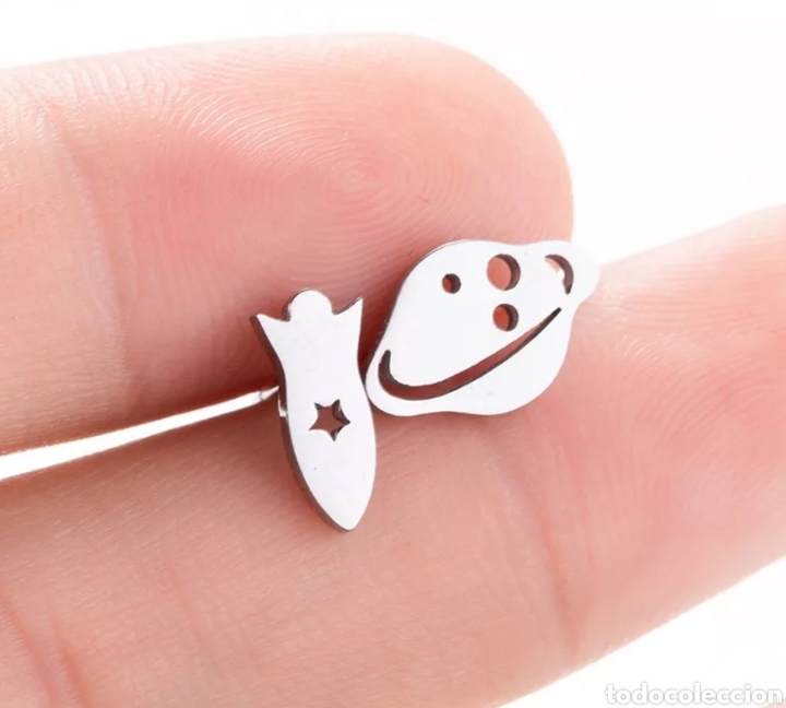 Schmuck: Pendientes Cohete y Planeta ENV&Iacute;O GRATIS!