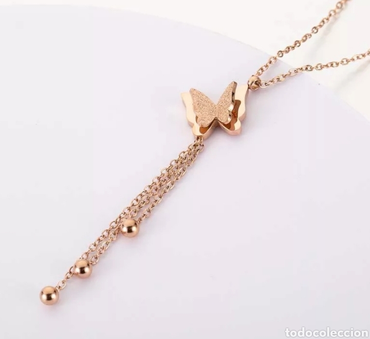 Joyeria: Collar Mariposa Acero inoxidable ENV&Iacute;O GRATIS! - Foto 2