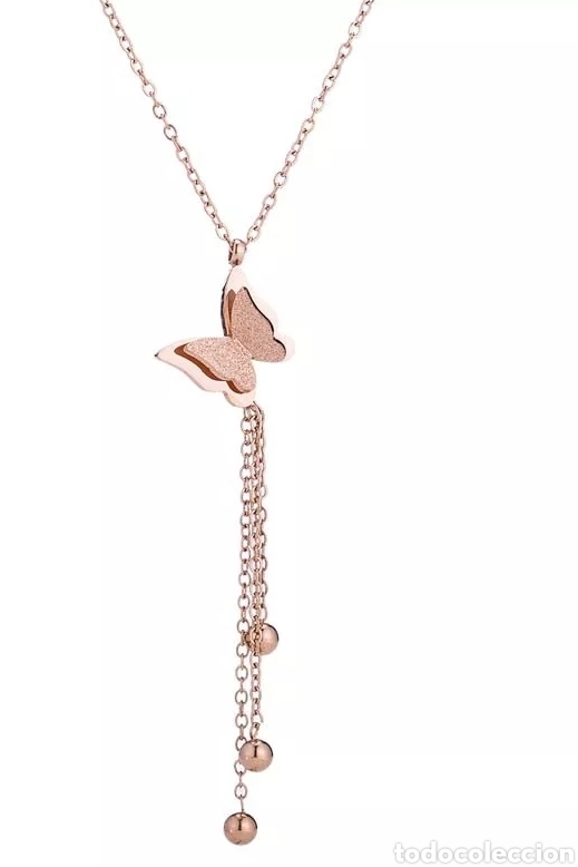 Joyeria: Collar Mariposa Acero inoxidable ENV&Iacute;O GRATIS! - Foto 3