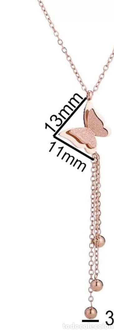 Joyeria: Collar Mariposa Acero inoxidable ENV&Iacute;O GRATIS! - Foto 4