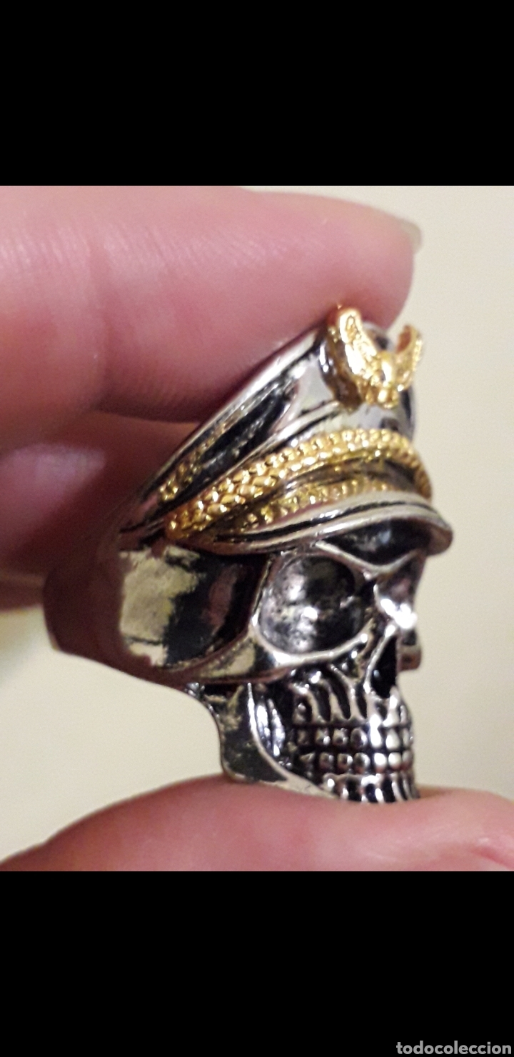 Joyeria: Anillo g&oacute;tico Punk motero - Foto 3