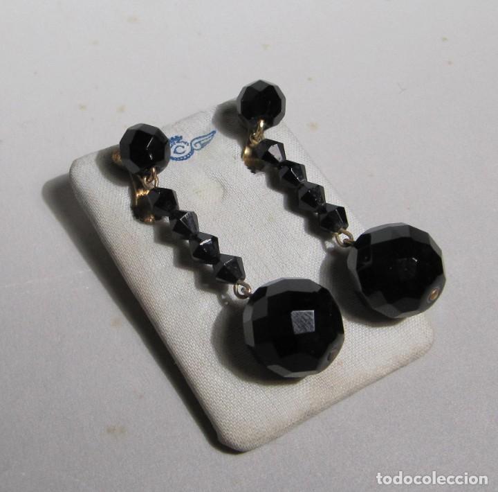 Joyeria: pendientes vintage de cristal checo - Foto 1