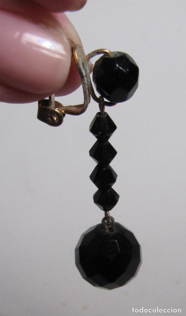 Joyeria: pendientes vintage de cristal checo - Foto 3