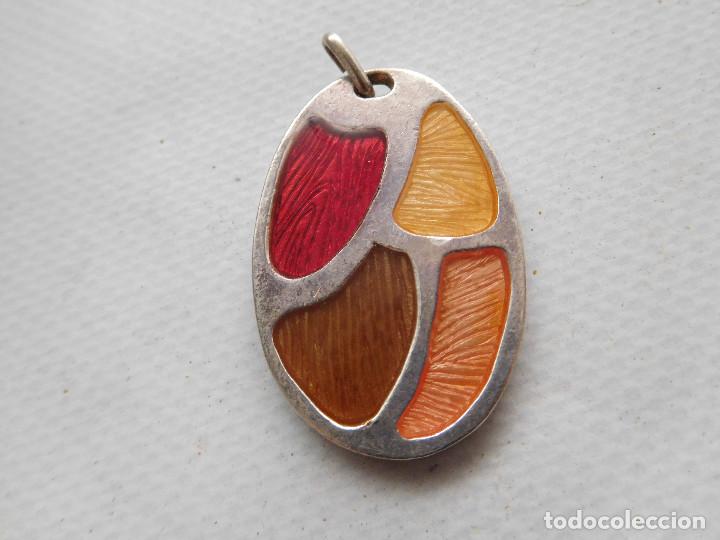 Joyeria: Colgante de plata y esmalte - Foto 1