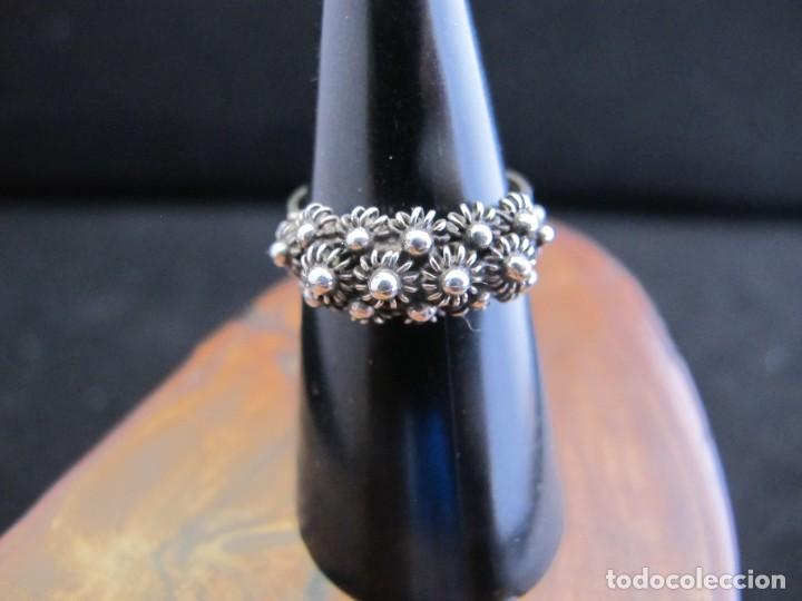 Joyeria: Bonito anillo de plata con filigrana - Foto 2