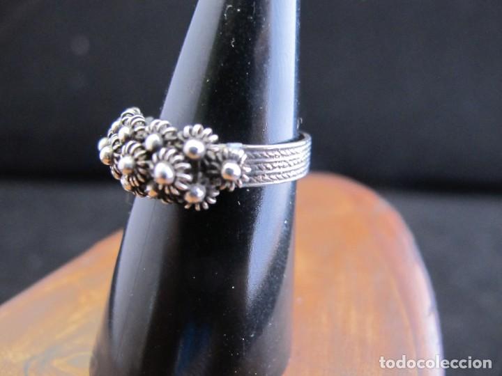 Joyeria: Bonito anillo de plata con filigrana - Foto 3