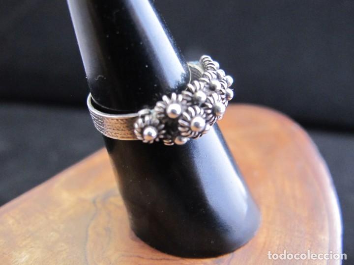 Joyeria: Bonito anillo de plata con filigrana - Foto 4