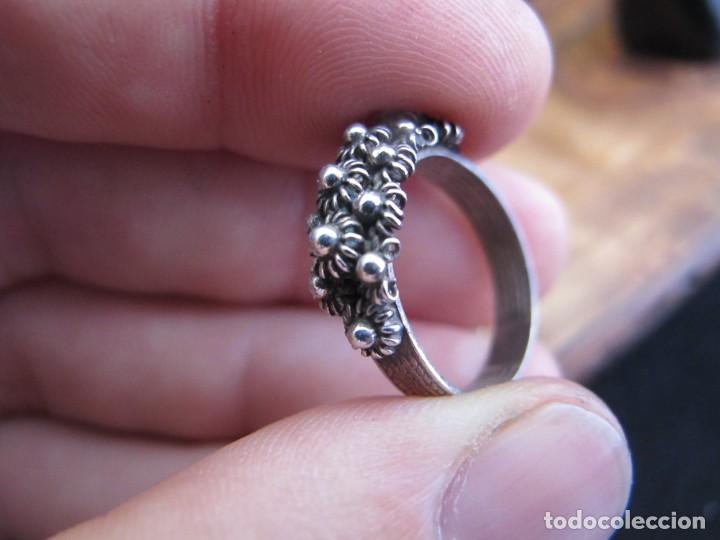 Joyeria: Bonito anillo de plata con filigrana - Foto 5