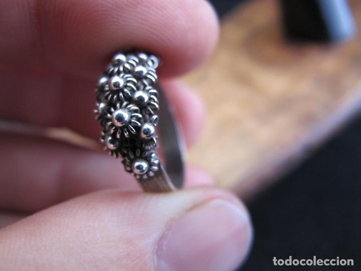Joyeria: Bonito anillo de plata con filigrana - Foto 6