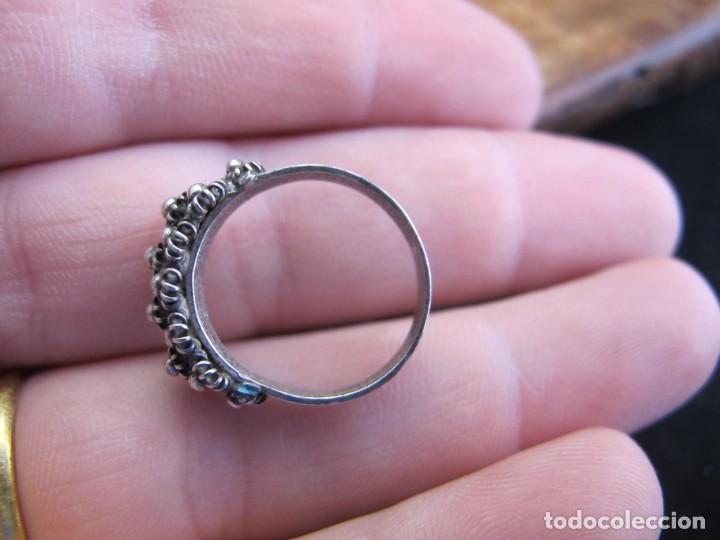 Joyeria: Bonito anillo de plata con filigrana - Foto 8