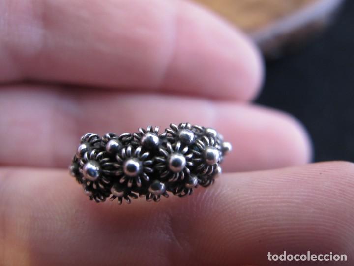 Joyeria: Bonito anillo de plata con filigrana - Foto 11