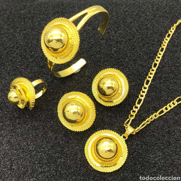 Joyeria: Conjunto Chapado en Oro ENV&Iacute;O GRATIS!! - Foto 2