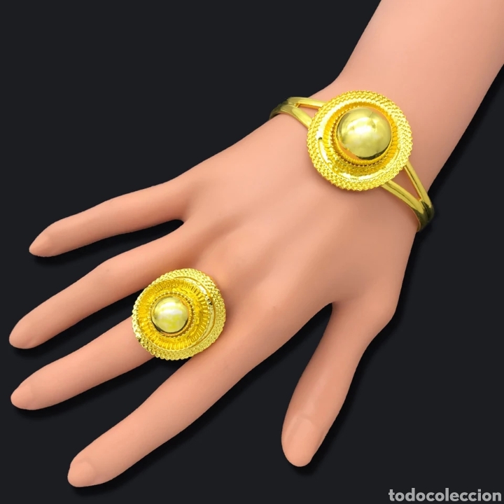 Joyeria: Conjunto Chapado en Oro ENV&Iacute;O GRATIS!! - Foto 4