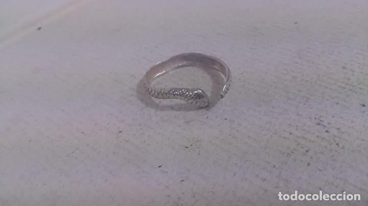 Joyeria: Anillo de plata 925 con forma de serpiente. - Foto 3