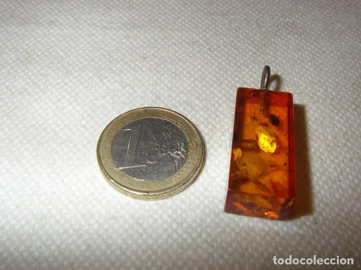 Joyeria: Colgante de Ambar.
