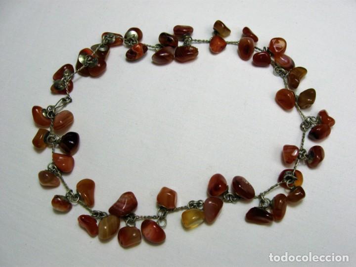 Joyeria: COLLAR GARGANTILLA DE &Aacute;GATAS MARR&Oacute;N - Foto 1