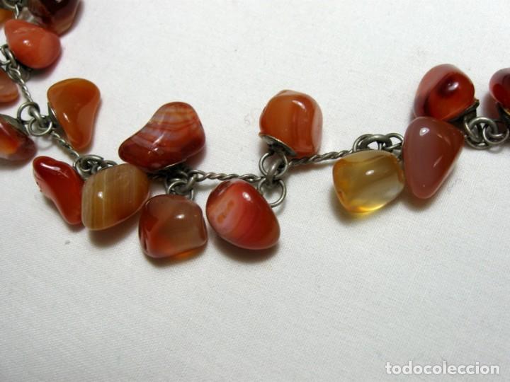 Joyeria: COLLAR GARGANTILLA DE &Aacute;GATAS MARR&Oacute;N - Foto 2