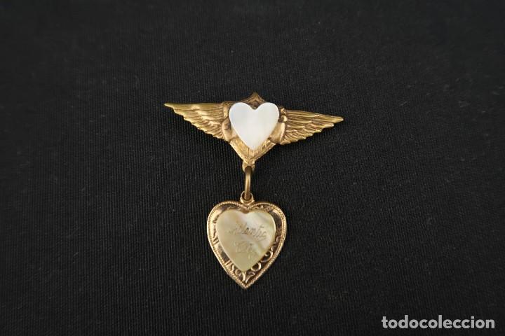 Joyeria: Antiguo Broche Frances - Foto 2