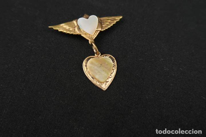 Joyeria: Antiguo Broche Frances - Foto 3