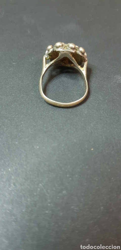Joyeria: #411 ANILLO PLATA925 BOTON CHARRO TALLA 16 - Foto 2