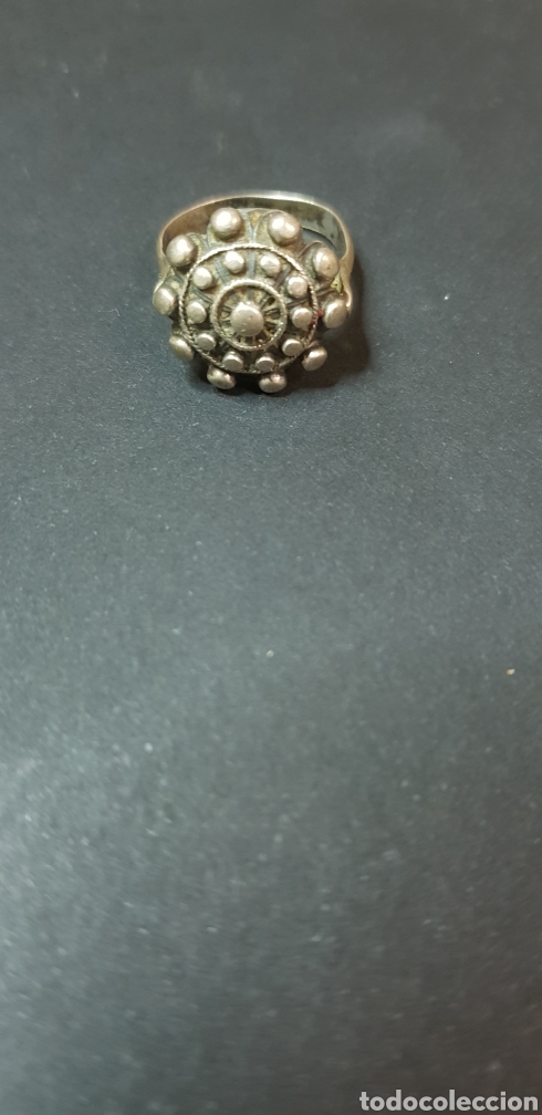 Joyeria: #411 ANILLO PLATA925 BOTON CHARRO TALLA 16 - Foto 1