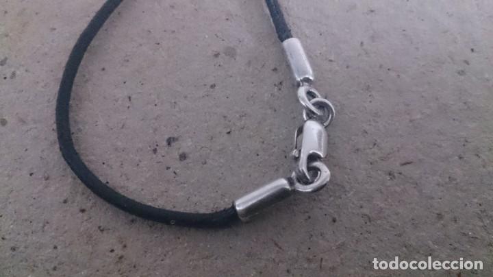 Joyeria: Colgante con cord&oacute;n y cierre de plata 925 - Foto 5