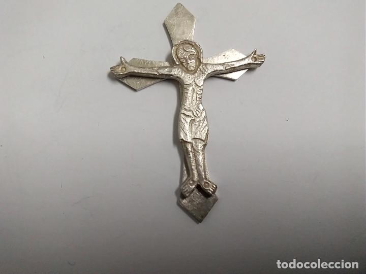 Joyeria: Crucifijo con Jesudrito en plata - Foto 1
