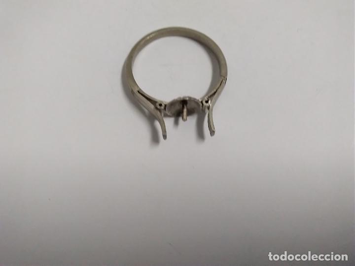 Joyeria: Anillo para montar en plata. Antiguo modelo. - Foto 2