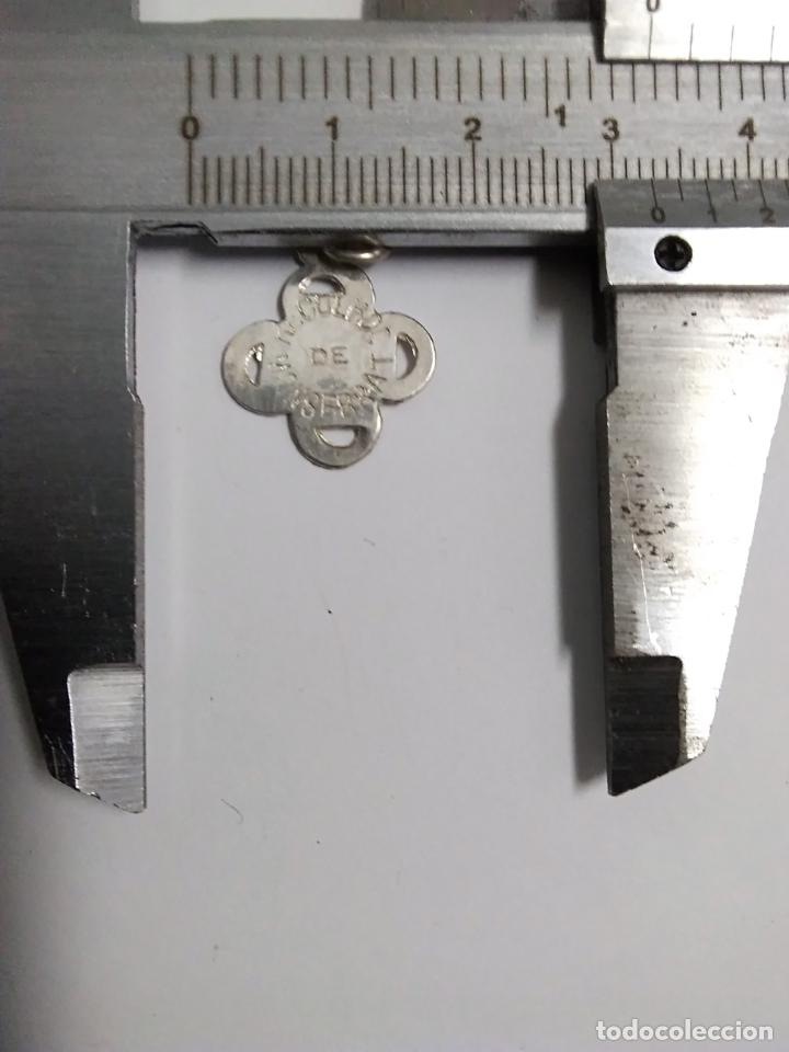 Joyeria: MEDALLA DE LA VIRGEN DE MONTSERRAT, EN PLATA - Foto 5