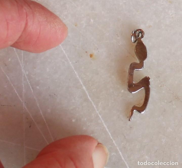Joyeria: Colgante plateado en forma de serpiente - Foto 1