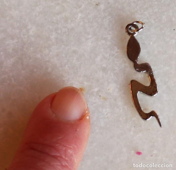 Joyeria: Colgante plateado en forma de serpiente - Foto 3