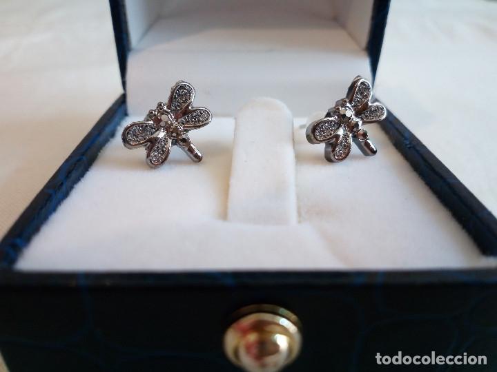 Joyeria: 83-DIMINUTOS PENDIENTES CON FORMA DE LIBELULA - Foto 1