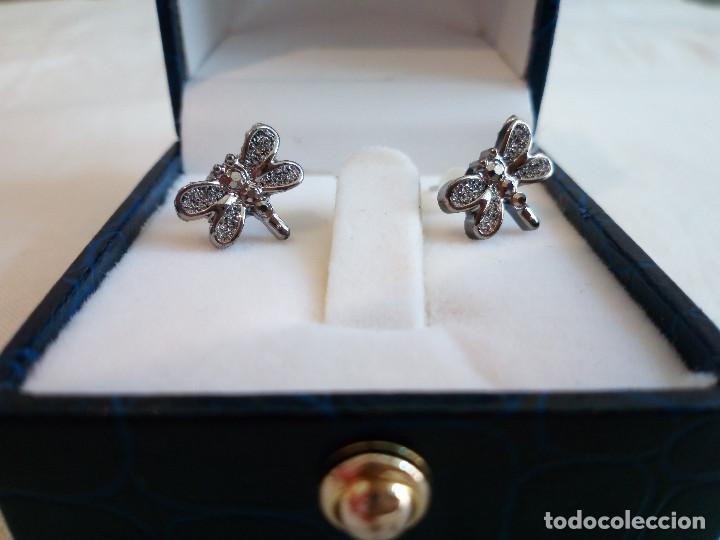 Joyeria: 83-DIMINUTOS PENDIENTES CON FORMA DE LIBELULA - Foto 2