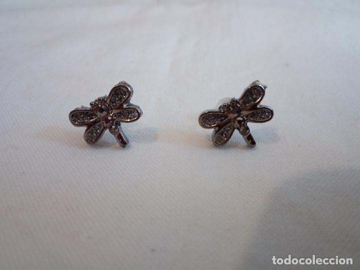 Joyeria: 83-DIMINUTOS PENDIENTES CON FORMA DE LIBELULA - Foto 4