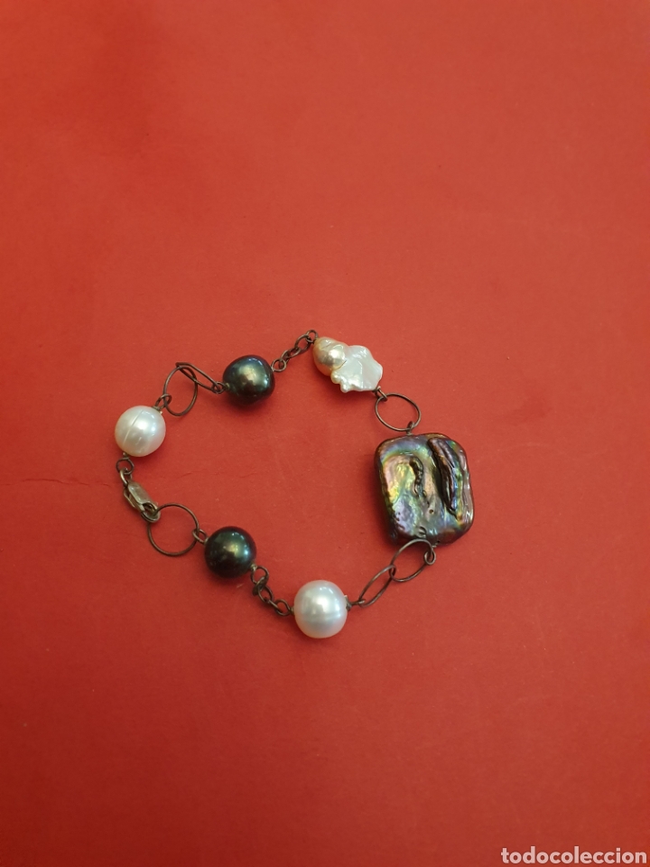 Joyeria: Pulsera Plata.18cm Piedras Naturales. - Foto 1