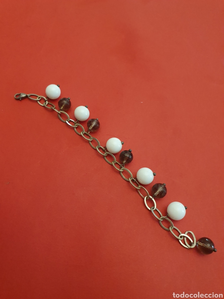 Gioielleria: Pulsera plata.18cm Piedras Naturales.